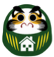 緑ダルマロゴ